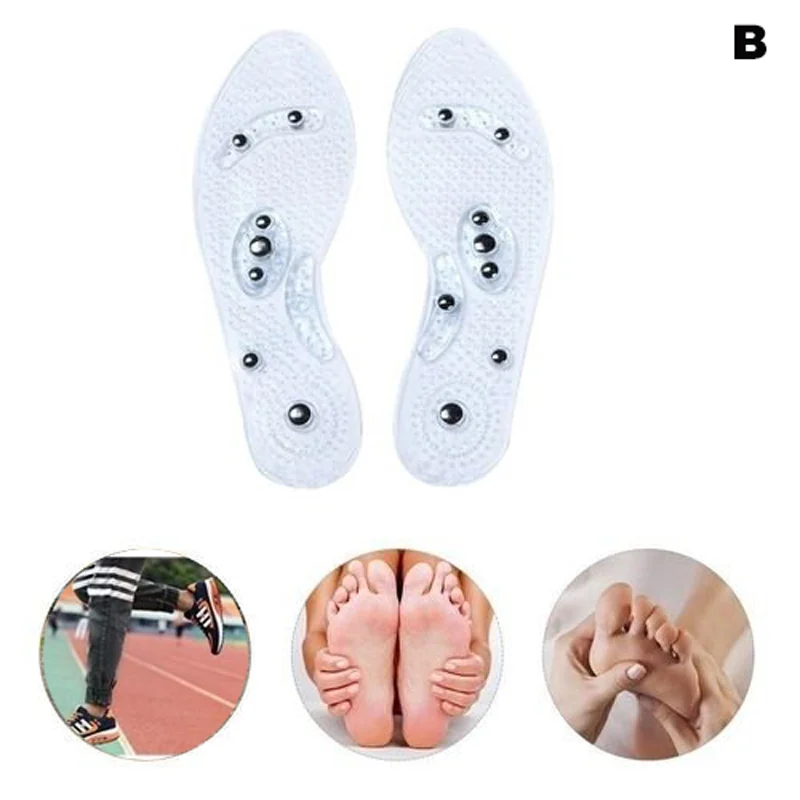 Color White For Women And Clear For Men Silicone Insole Magnetic Therapy Anti Fatigue Health Care Massage Insoles ALS88
Color White For Women And Clear For Men Silicone Insole Magnetic Therapy Anti Fatigue Health Care Massage Insoles ALS88