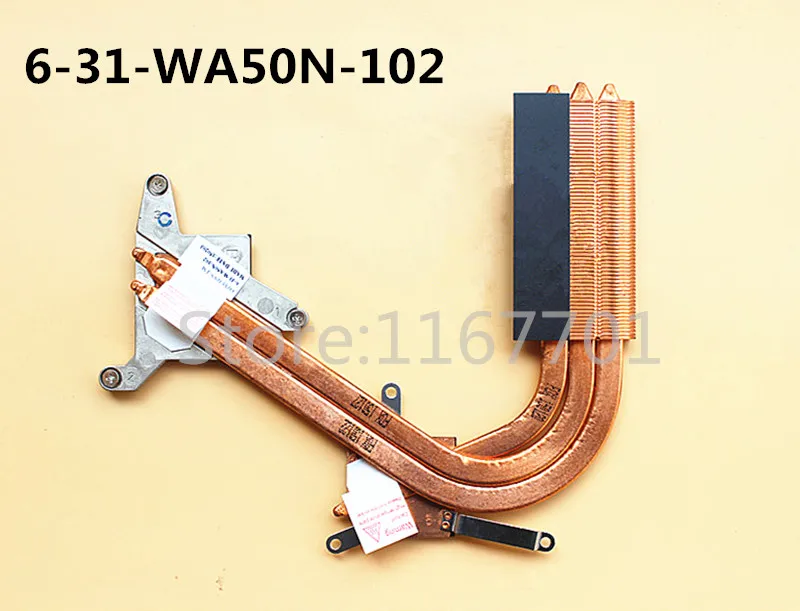 New Original Laptop/Notebook CPU Cooling radiator heatsink for Clevo W650 WA50 W650SHQ WA50SHQ Haier X5 X5P 6-31-WA50N-102
New Original Laptop/Notebook CPU Cooling radiator heatsink for Clevo W650 WA50 W650SHQ WA50SHQ Haier X5 X5P 6-31-WA50N-102