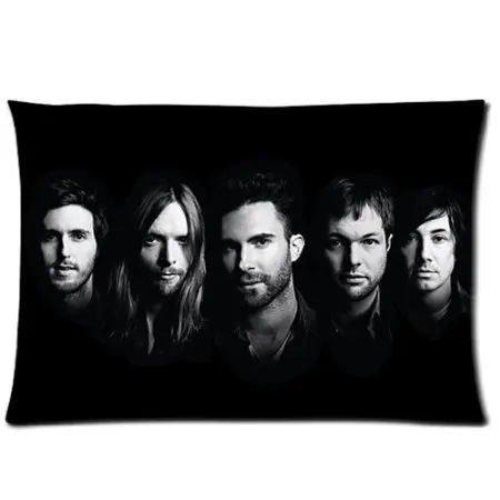 Домашний Текстиль Наволочках Наволочки Крышка Пользовательских Maroon 5 Music Band 50X75