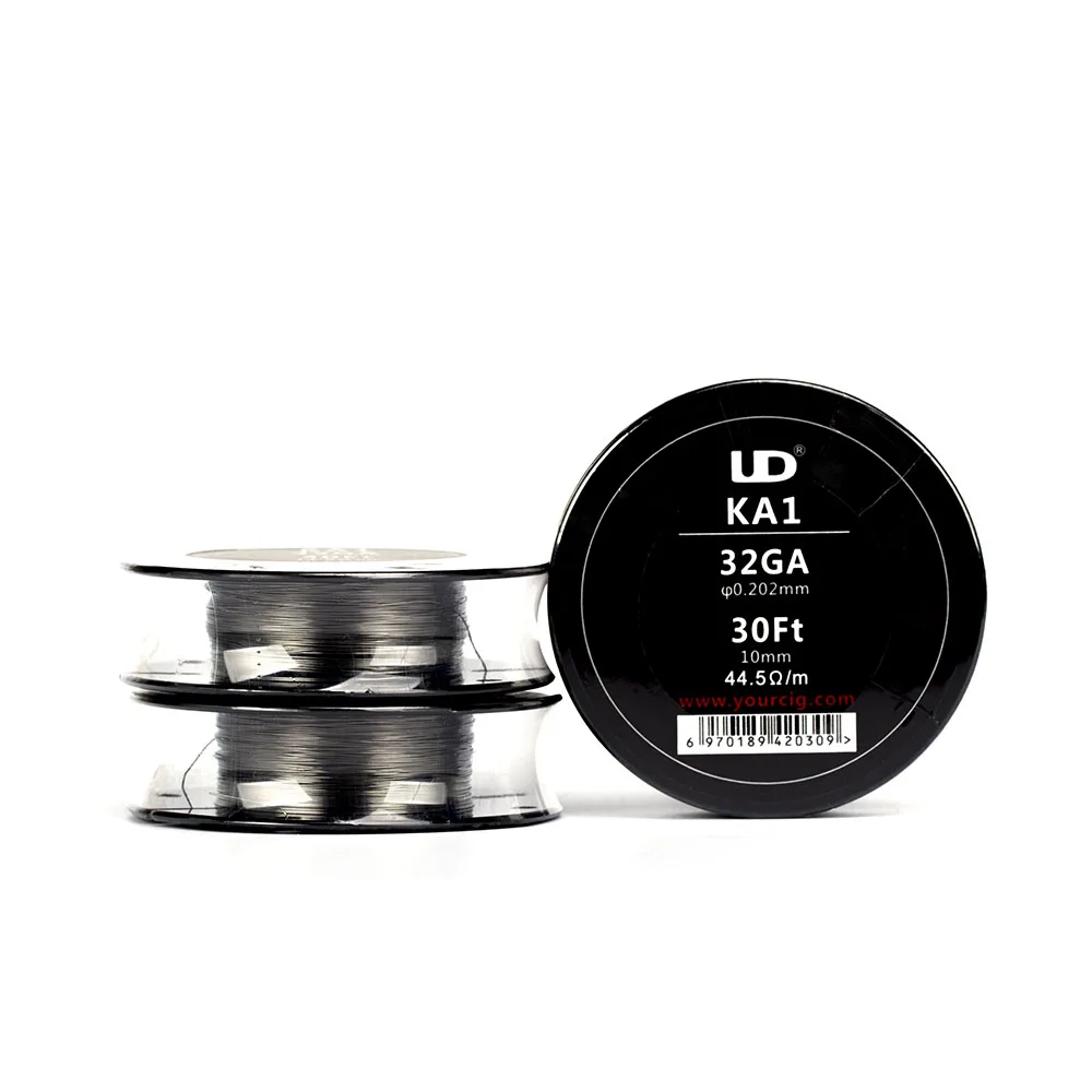 Original UD Wire Resistance Wire 20/22/24/26/28/30/32 AWG Gauge Heating Wires RDA RTA DIY Mechanical Atomizer Tank
Original UD Wire Resistance Wire 20/22/24/26/28/30/32 AWG Gauge Heating Wires RDA RTA DIY Mechanical Atomizer Tank