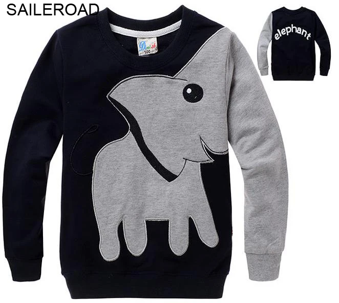 New Elephant Pattern Children Kids Boy Girls T Shirt Clothes Child Fleeces Girls clothes Suit Ages 2-8 Years Old SAILEROAD
New Elephant Pattern Children Kids Boy Girls T Shirt Clothes Child Fleeces Girls clothes Suit Ages 2-8 Years Old SAILEROAD