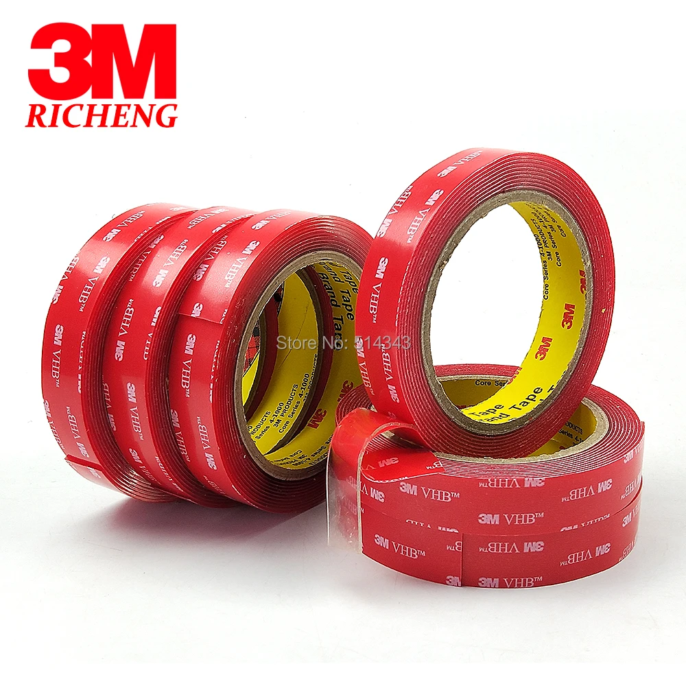 1Roll 20MMx3M Meters Clear 3M VHB 4910 Heavy Duty Double Sided Adhesive Acrylic Foam Free Shipping
1Roll 20MMx3M Meters Clear 3M VHB 4910 Heavy Duty Double Sided Adhesive Acrylic Foam Free Shipping