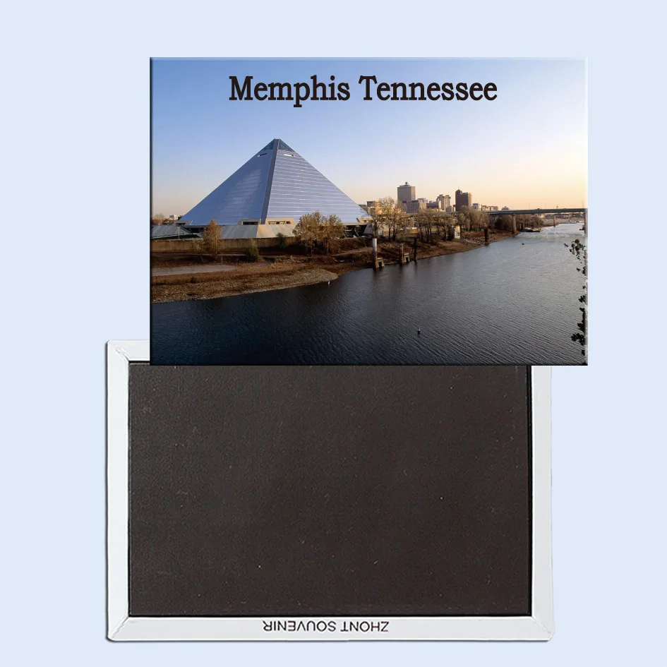Memphis, Tennessee, Magnetic Refrigerator Affixed With Tourist Souvenirs Home Accessories 24845
Memphis, Tennessee, Magnetic Refrigerator Affixed With Tourist Souvenirs Home Accessories 24845