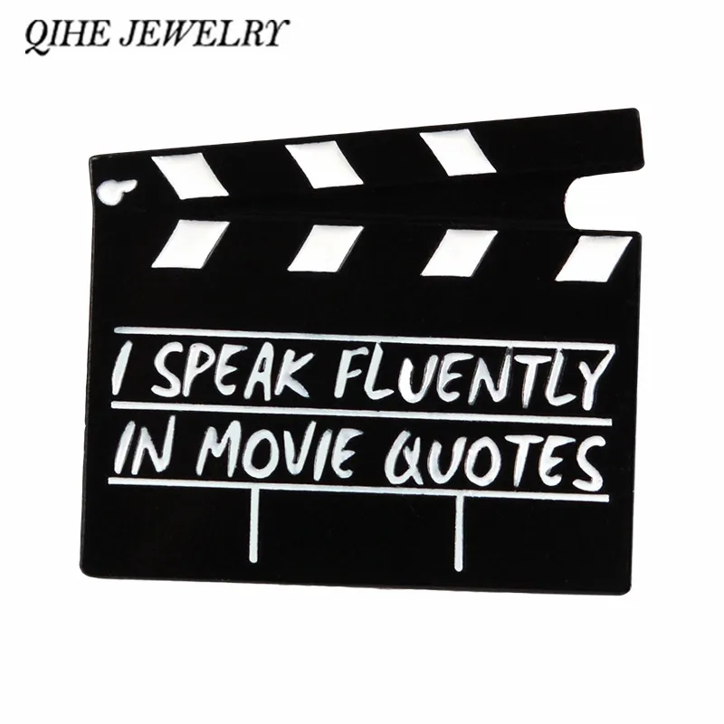 QIHE JEWELRY Clapperboard pins Film Clapper Board Movie Scene Board Brooches Badges Gift for Movie Lover Cinema
QIHE JEWELRY Clapperboard pins Film Clapper Board Movie Scene Board Brooches Badges Gift for Movie Lover Cinema