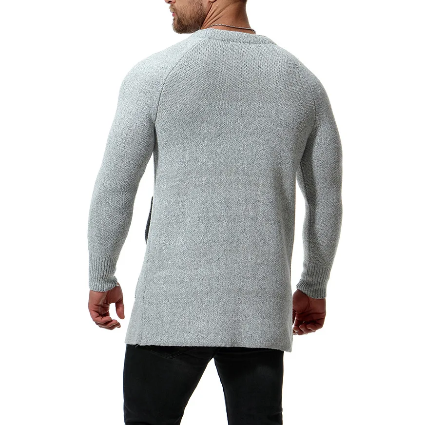New Men Cotton Knitting Slim Sweater Men Casual Black White Without Buckle Long Cardigan For Male Nice Autumn Winter M-2XL
New Men Cotton Knitting Slim Sweater Men Casual Black White Without Buckle Long Cardigan For Male Nice Autumn Winter M-2XL