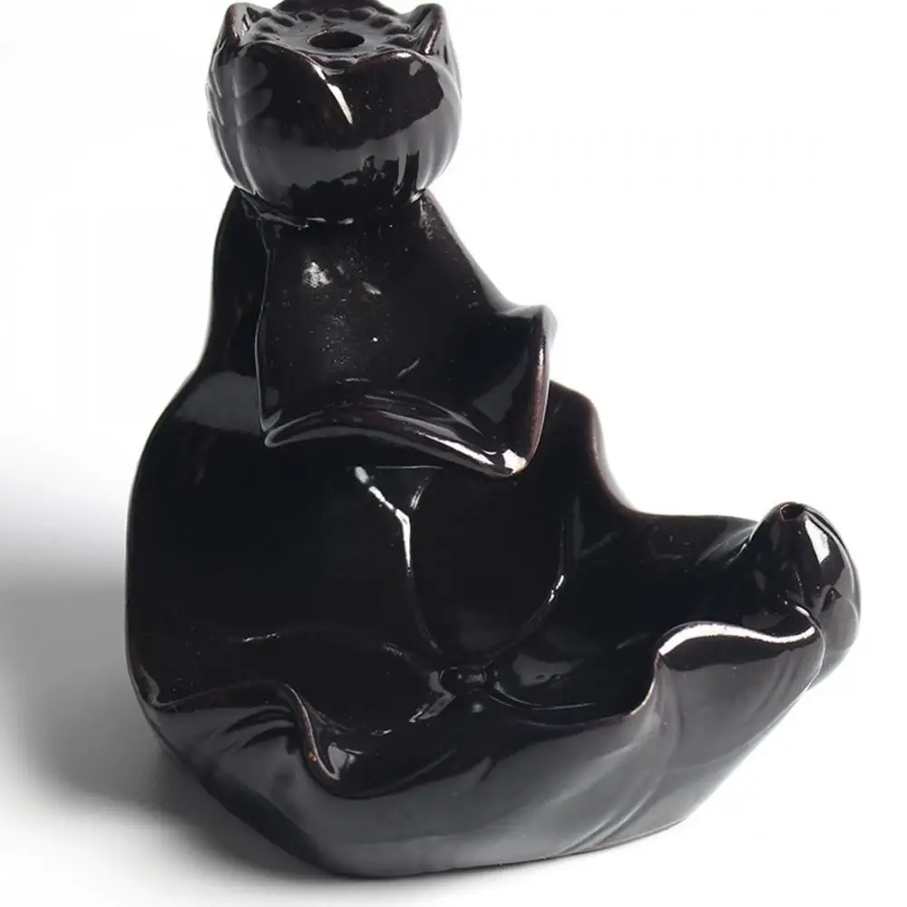 Black Backflow Incense Burner Smoke Waterfall Incense Holder Reflux Censer Home Decor Aromatherapy Furnace Zen Meditation Crafts
Black Backflow Incense Burner Smoke Waterfall Incense Holder Reflux Censer Home Decor Aromatherapy Furnace Zen Meditation Crafts