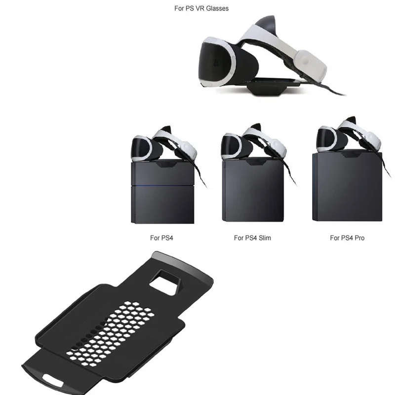 VR Glasses Tray Holder Support Stand Bracket Base Storage For PS VR Glasses Slide to Fix For Playstation 4 ,PS4 Pro,PS4 Slim
VR Glasses Tray Holder Support Stand Bracket Base Storage For PS VR Glasses Slide to Fix For Playstation 4 ,PS4 Pro,PS4 Slim
