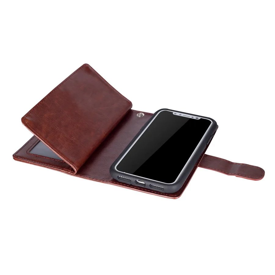 LANCASE For iPhone X Leather Case Luxury Magnetic Detachable 9 Card Slots Flip Wallet Case For iPhone 10 X Case Cover Coque Slim
LANCASE For iPhone X Leather Case Luxury Magnetic Detachable 9 Card Slots Flip Wallet Case For iPhone 10 X Case Cover Coque Slim