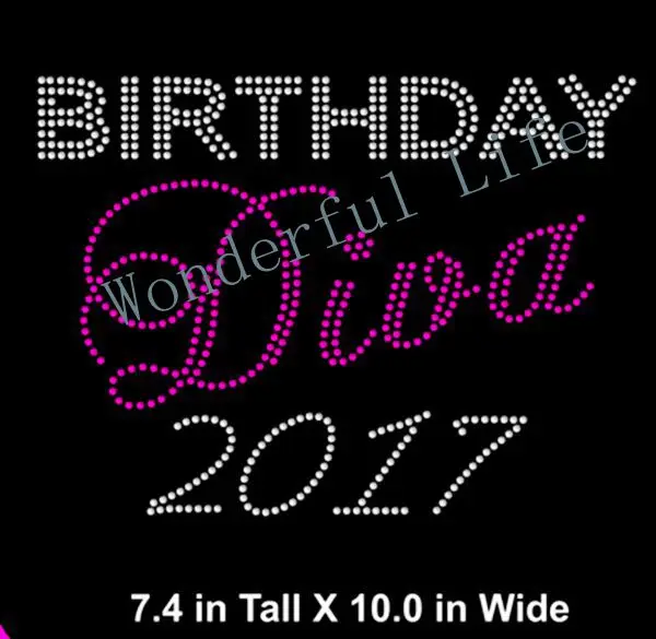 Free shipping Birthday Diva - Party - Sassy Bridal Wedding rhinestones transfer design image
Free shipping Birthday Diva - Party - Sassy Bridal Wedding rhinestones transfer design image