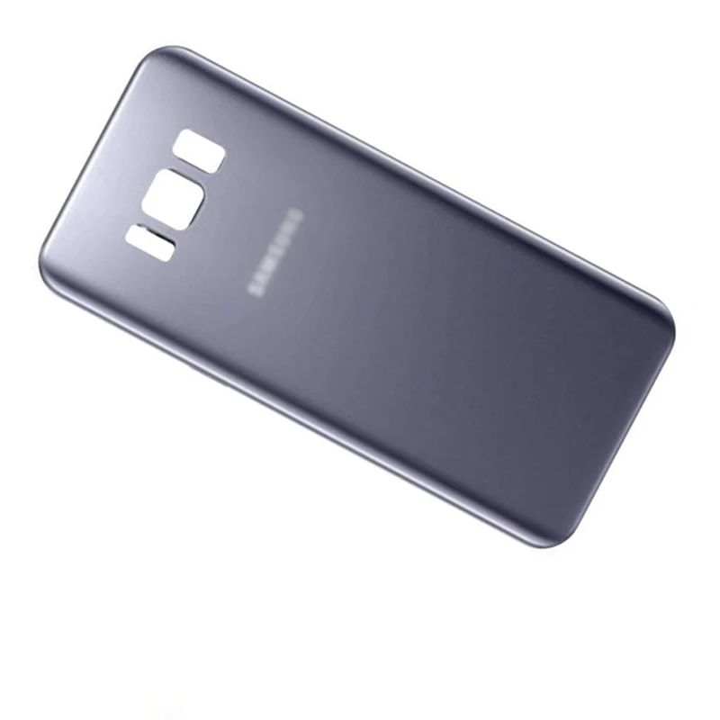Для Galaxy S8 Plus G955 задняя крышка аккумулятора для Samsung G950 стеклянная корпуса + рамка