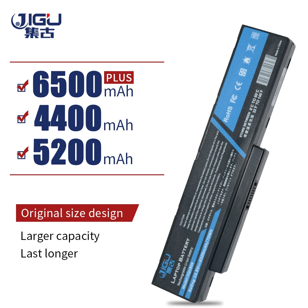 

JIGU Laptop Battery 3UR18650-2-T0182 For FUJITSU Amilo Li3710 Li3910 Li3560 Pi3560 Pi3660 SQU-809-F01 SQU-809-F02