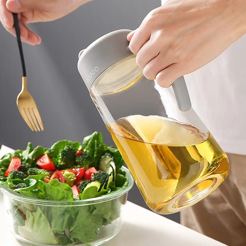 Oil Bottle Automatic Open And Close For Butter Olive Oil Sauce Bottle Stainless Steel Mouth High Capacity Kitchen Oil Dispenser
Oil Bottle Automatic Open And Close For Butter Olive Oil Sauce Bottle Stainless Steel Mouth High Capacity Kitchen Oil Dispenser