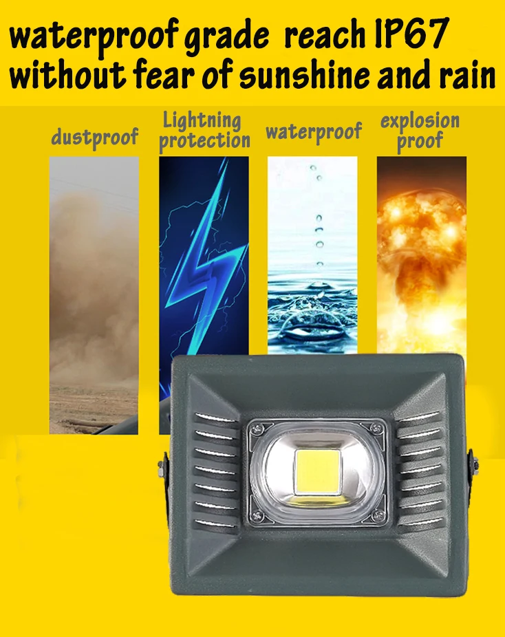 30W 50W 100W 150W LED Flood Light 220V led wall washer light Lighting Gargen Lamp Floodlight IP65