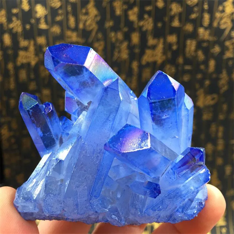 70-100g Special small pieces of natural blue crystal cluster of raw stone degaussing and cleaning specimen collection
70-100g Special small pieces of natural blue crystal cluster of raw stone degaussing and cleaning specimen collection