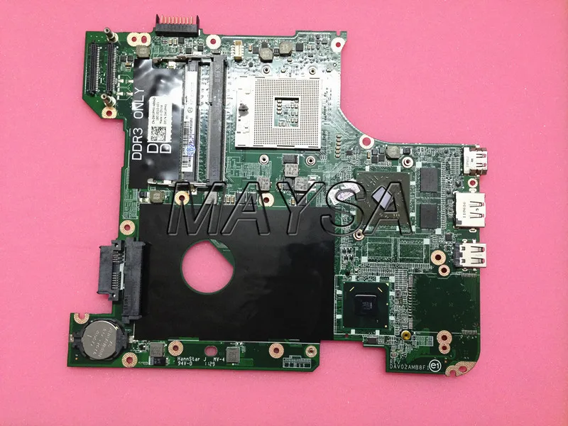 WVPMX CN 0WVPMX системная плата подходит для Dell Inspiron N4110 материнская ноутбука s989 DDR3 100%