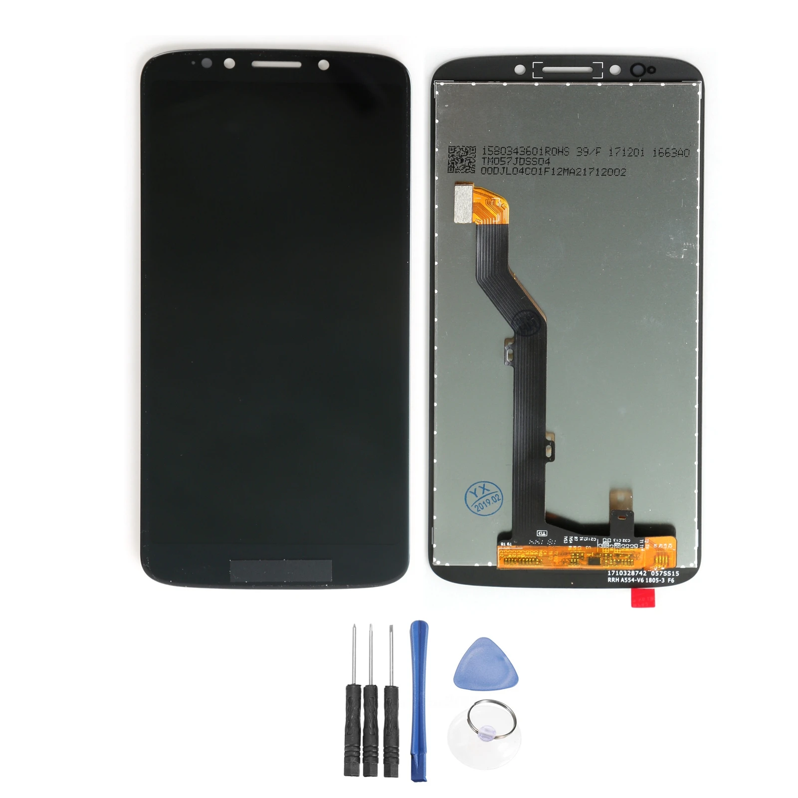 ЖК-дисплей с сенсорным экраном и дигитайзером в сборе для Motorola Moto E5 круиз XT1921, сменный ЖК-экран в сборе с бесплатными инструментами
ЖК-дисплей с сенсорным экраном и дигитайзером в сборе для Motorola Moto E5 круиз XT1921, сменный ЖК-экран в сборе с бесплатными инструментами