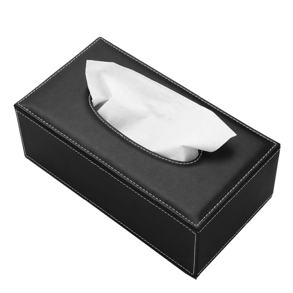 PU Leather Rectangular PU Leather Facial Tissue Box Napkin Holder for Home Office LTB004
PU Leather Rectangular PU Leather Facial Tissue Box Napkin Holder for Home Office LTB004