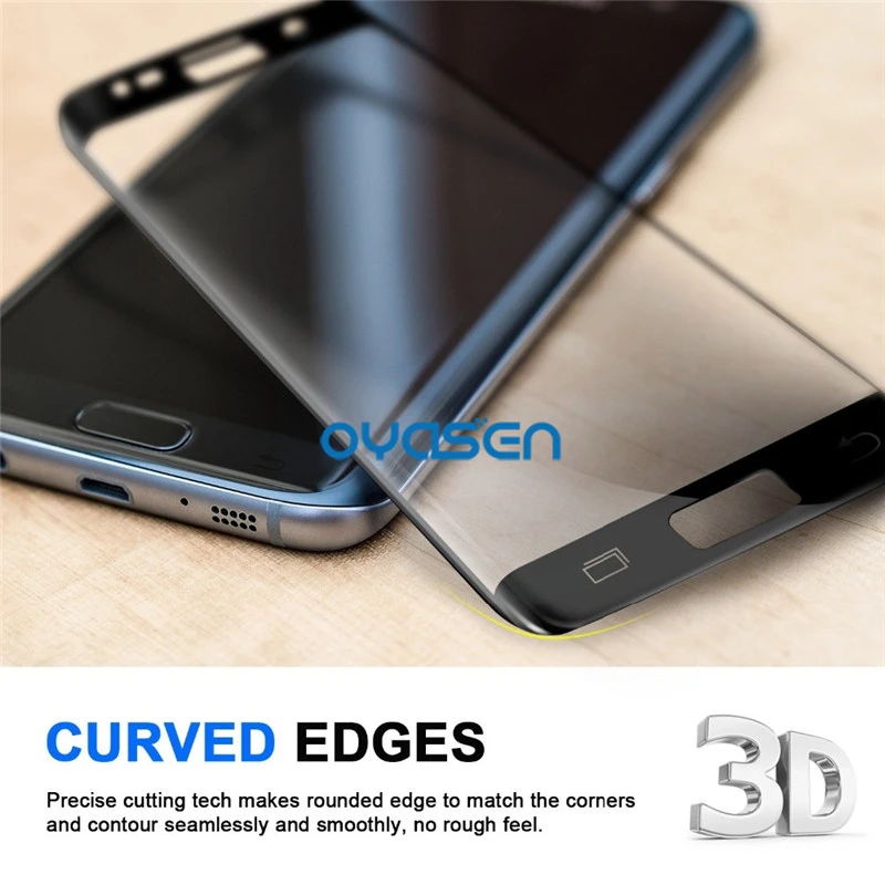 3D полный охват Экран протектор для Samsung Galaxy S7/S7 Edge Premium 9 H закаленное смартфон