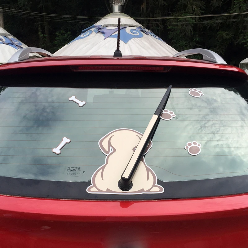 BEMOST Car Styling Fashion Cartoon Funny Dog Moving Tail Rear Wiper Car Stickers Animal Decals Auto Accessories 5Sets
BEMOST Car Styling Fashion Cartoon Funny Dog Moving Tail Rear Wiper Car Stickers Animal Decals Auto Accessories 5Sets