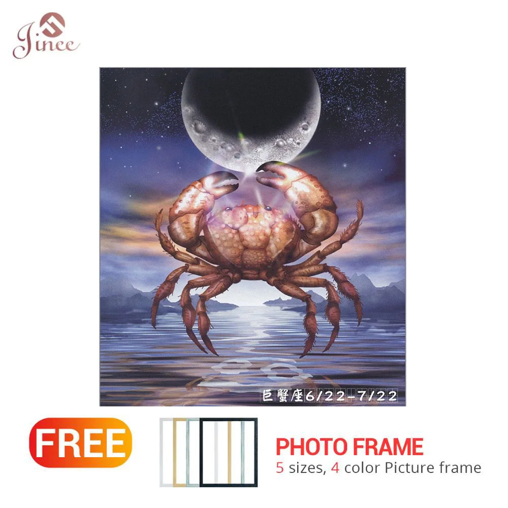 Diamond Embroidery Diamond Painting Zodiac Cancer Cross Stitch Landscape Full circular Scenic Rhinestones Picture Beadwork
Diamond Embroidery Diamond Painting Zodiac Cancer Cross Stitch Landscape Full circular Scenic Rhinestones Picture Beadwork