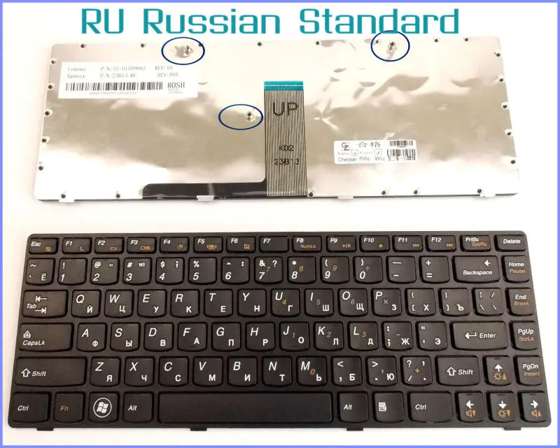 Русская версия клавиатуры для ноутбука IBM Lenovo V480C M490 M495 B480A B490A B490 B490G B480 B480G
Русская версия клавиатуры для ноутбука IBM Lenovo V480C M490 M495 B480A B490A B490 B490G B480 B480G