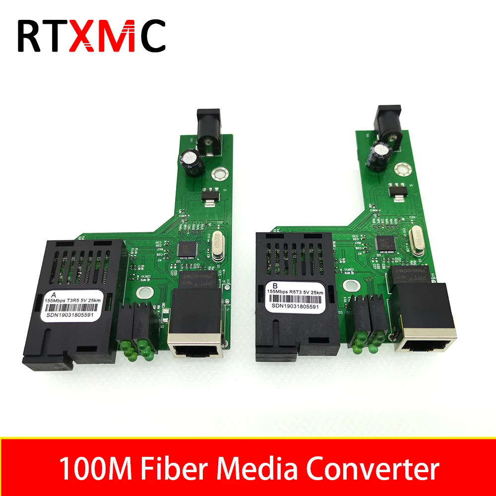 2022 New 10Pairs 100M Optical Fiber Media Converter Fiber Transceiver Single Fiber Converter 25km SC 10/100M Singlemode Single
2022 New 10Pairs 100M Optical Fiber Media Converter Fiber Transceiver Single Fiber Converter 25km SC 10/100M Singlemode Single