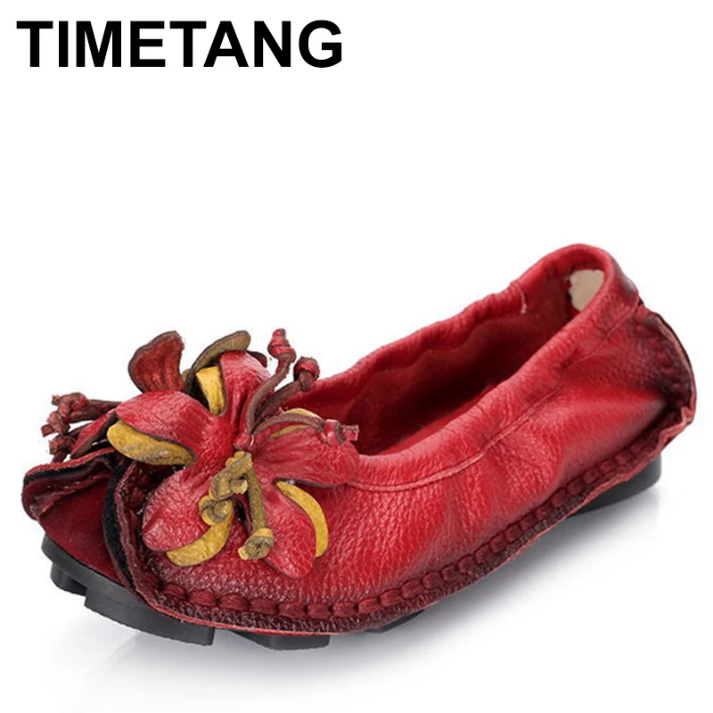 TIMETANG Spring And Autumn 2018 Fashion Loafers Women Personality Handmade Shoes Woman Genuine Leather Soft Casual Flat Shoes
TIMETANG Spring And Autumn 2018 Fashion Loafers Women Personality Handmade Shoes Woman Genuine Leather Soft Casual Flat Shoes