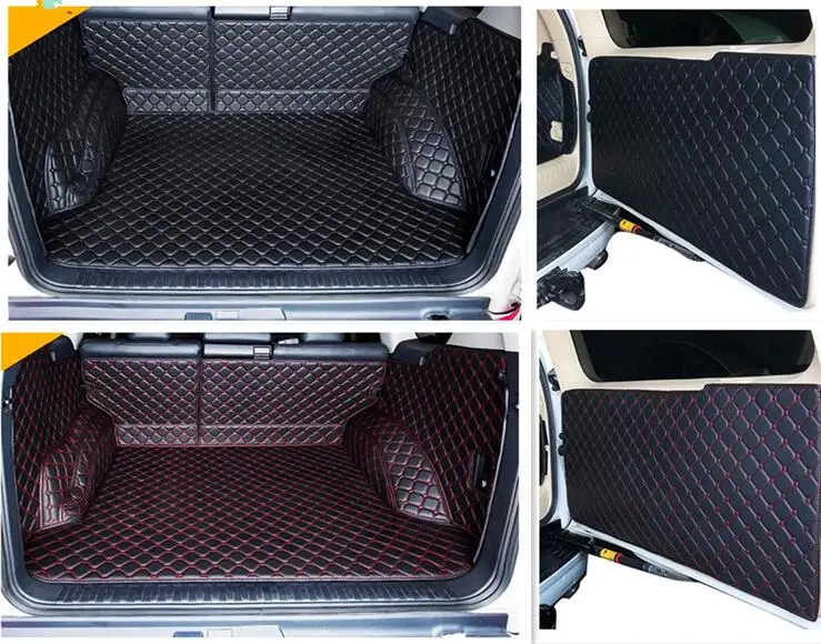 Full set car trunk mats + Back door mat for Toyota Land Cruiser Prado 150 5 seats 2019-2010 durable cargo liner mat boot carpets
Full set car trunk mats + Back door mat for Toyota Land Cruiser Prado 150 5 seats 2019-2010 durable cargo liner mat boot carpets