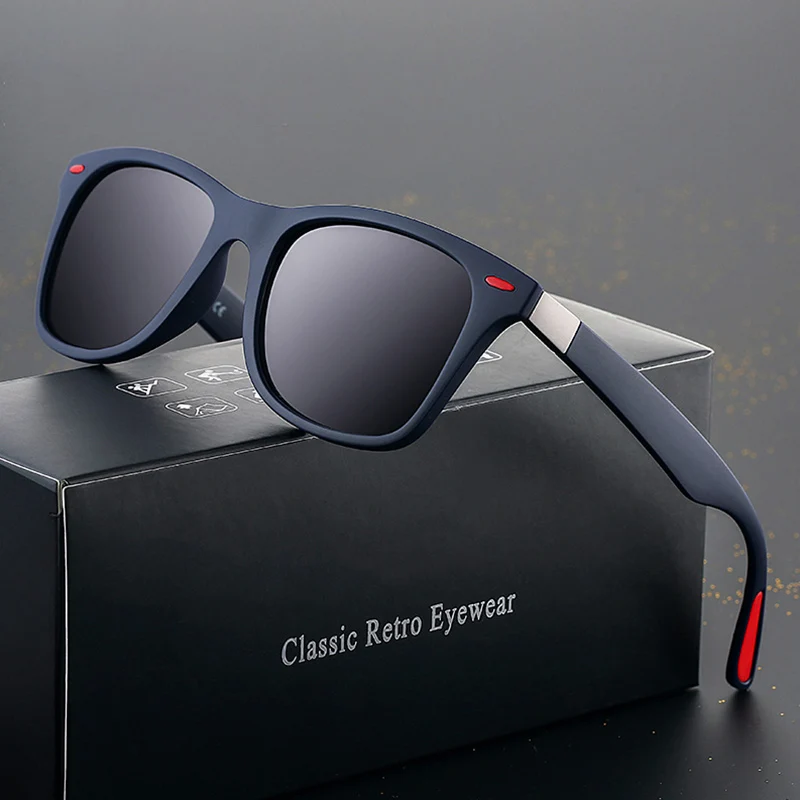BRAND DESIGN Classic HD Polarized Sunglasses for Men Women Driving Square Frame Retro Sun Glasses lentes de sol hombre
BRAND DESIGN Classic HD Polarized Sunglasses for Men Women Driving Square Frame Retro Sun Glasses lentes de sol hombre