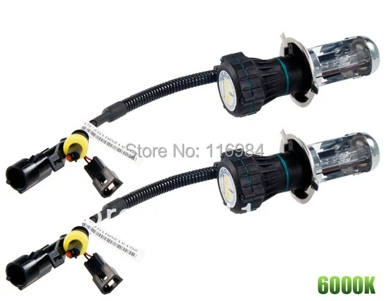 2 шт. x H4 DC35W 6000K HID H/L Биксеноновые Замена автомобиля лампы ксеноновые