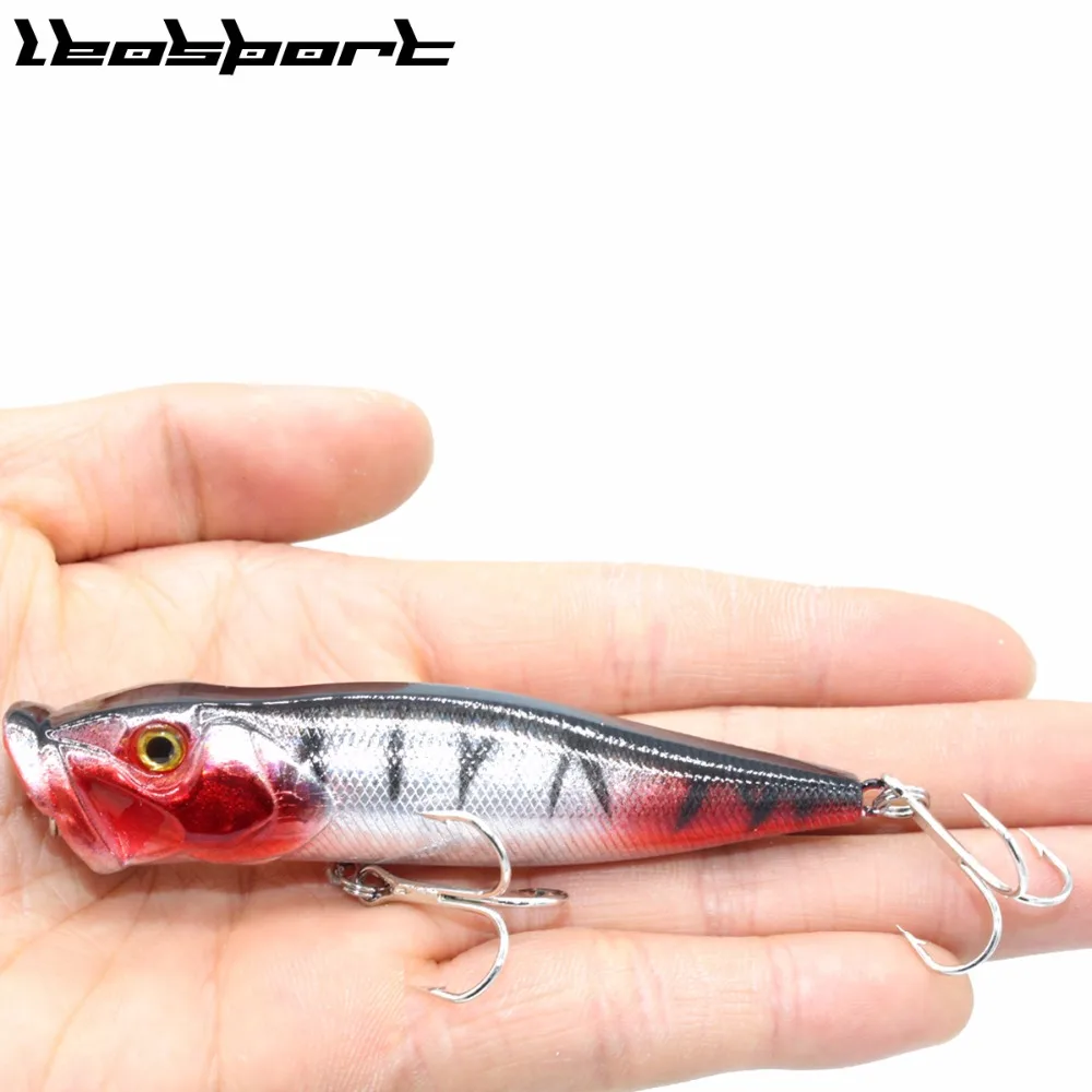 LEOSPORT 1PCS New Hard Poper Fishing Lure 9.5cm 12g Topwater Fish Baits 4# Hooks Tackle
LEOSPORT 1PCS New Hard Poper Fishing Lure 9.5cm 12g Topwater Fish Baits 4# Hooks Tackle