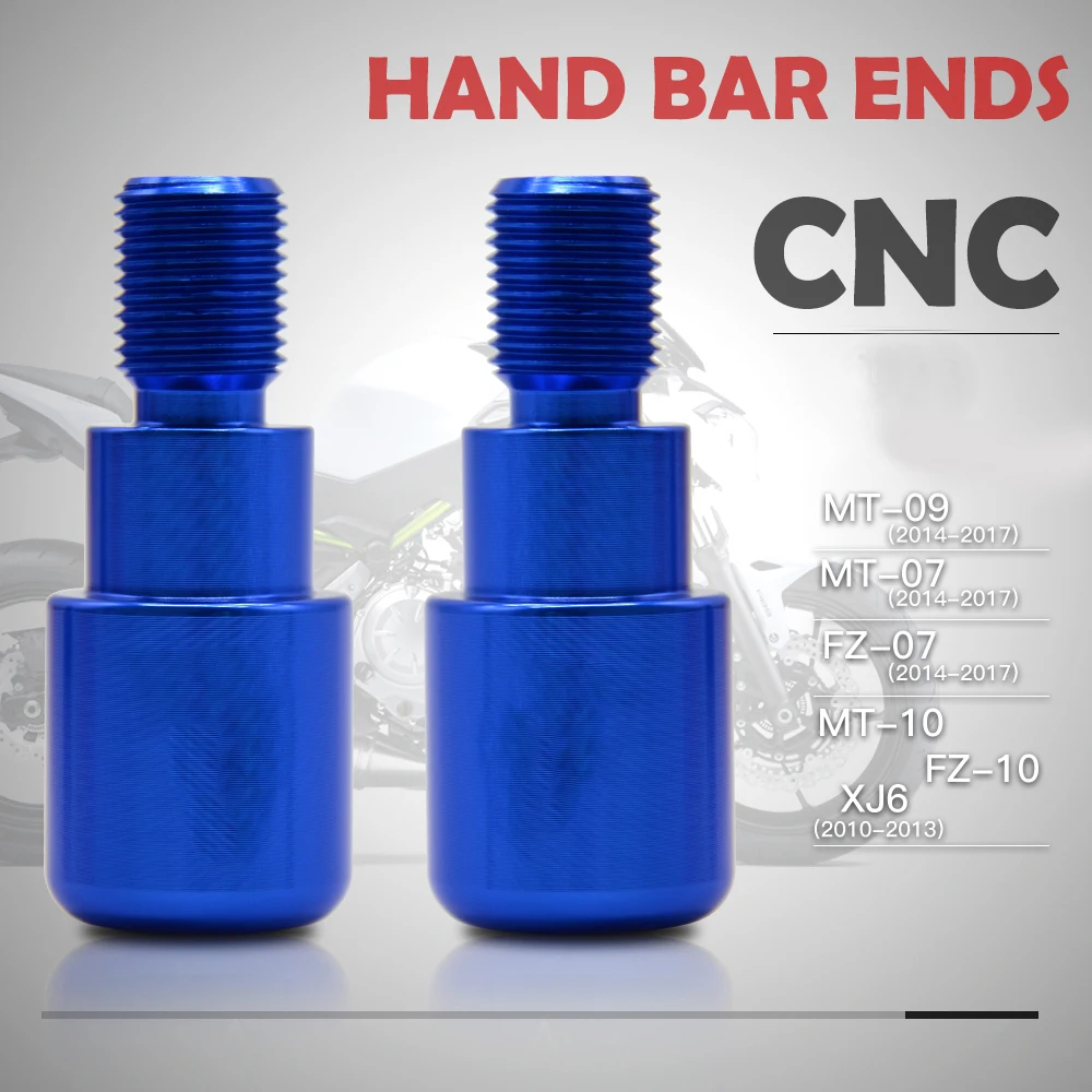 1 Pair Aluminum adjustable Motorcycle Handle Hand Bar Ends Handlebar Grips for YAMAHA MT-07 09 10 MT 07 MT07 FZ-07 FZ-10 XJ6
1 Pair Aluminum adjustable Motorcycle Handle Hand Bar Ends Handlebar Grips for YAMAHA MT-07 09 10 MT 07 MT07 FZ-07 FZ-10 XJ6