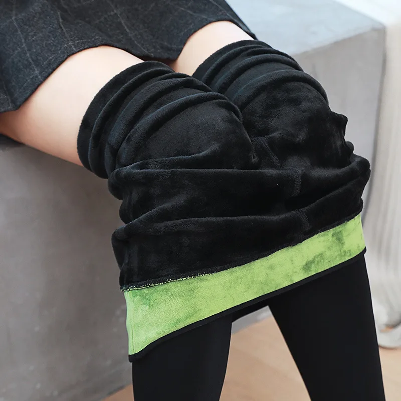 2018 Winter Color Waist Leggings Velvet Thick Nylon Anti-pilling Thickened High Waist Pantyhose Women 500g 1pcs
2018 Winter Color Waist Leggings Velvet Thick Nylon Anti-pilling Thickened High Waist Pantyhose Women 500g 1pcs