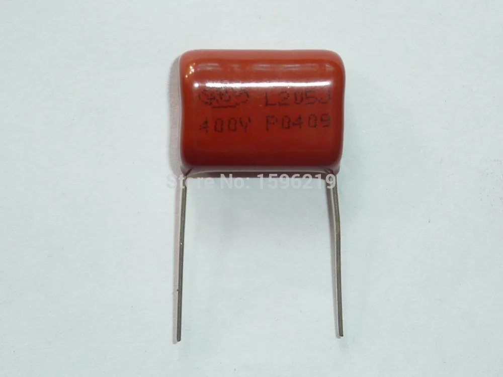 10 шт. Конденсатор CBB 205 400V 205J 2 мкФ 2000nF P20 CL21 Металлизированный Полипропиленовый