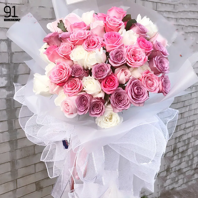 creative wrapping packaging flower bouquet gift wrapping paper Flower packing cello colorful elegant waterproof crafts paper dec
creative wrapping packaging flower bouquet gift wrapping paper Flower packing cello colorful elegant waterproof crafts paper dec