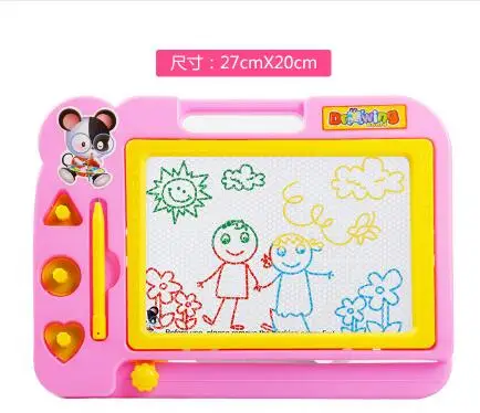 hot Children color magnetic drawing board Fun Colorful writing tablet toys High-quality color children's Sketchpad
hot Children color magnetic drawing board Fun Colorful writing tablet toys High-quality color children's Sketchpad