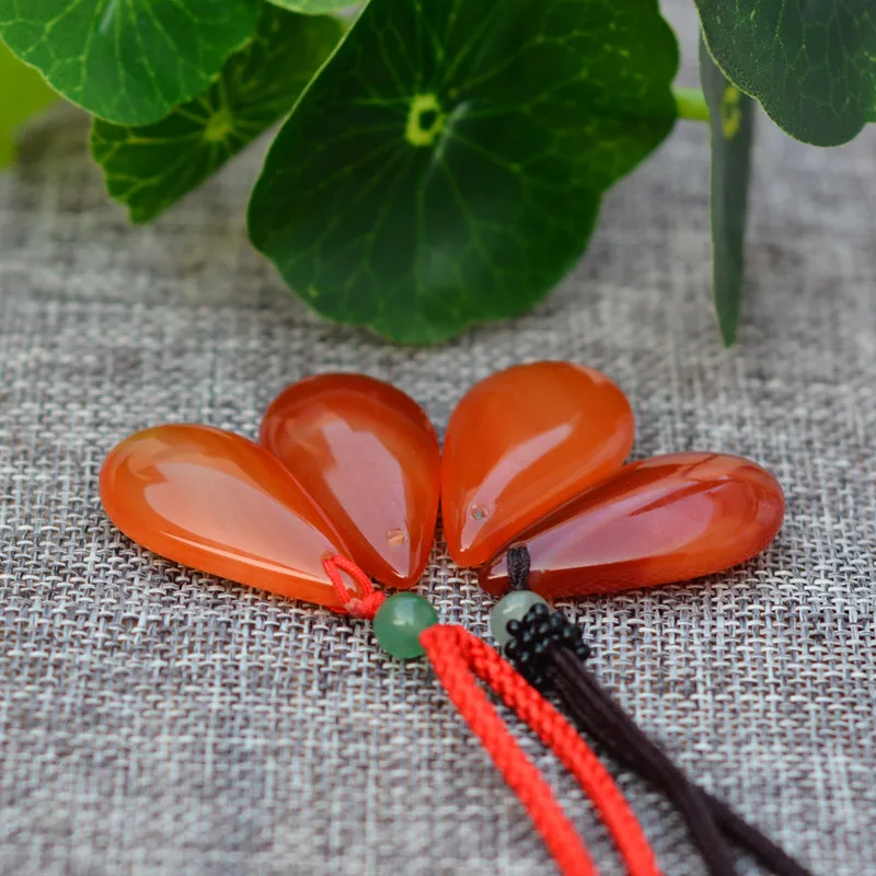 Drop Shipping Natural Agate Red Chalcedony Pendant Necklace Carved Water droplet Pendant Gift for Women And child's Jade Jewelry
Drop Shipping Natural Agate Red Chalcedony Pendant Necklace Carved Water droplet Pendant Gift for Women And child's Jade Jewelry