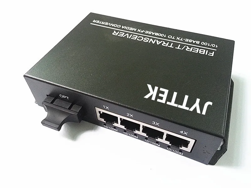 Неуправляемый волоконно-оптический коммутатор Megabit Ethernet, 1-4 UTP, 100 Мбит/с, двойное волокно, 20 км SC
Неуправляемый волоконно-оптический коммутатор Megabit Ethernet, 1-4 UTP, 100 Мбит/с, двойное волокно, 20 км SC