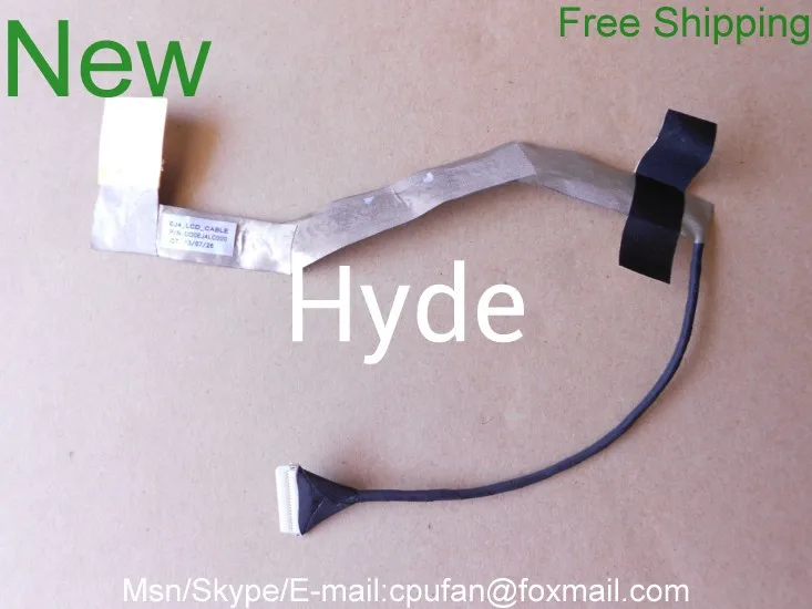 New EJ4 DD0EJ4LC000 LVDS CABLE FOR ASUS EPC 1011PX 1015DEM 1015pe 1015PX LCD LVDS CABLE
New EJ4 DD0EJ4LC000 LVDS CABLE FOR ASUS EPC 1011PX 1015DEM 1015pe 1015PX LCD LVDS CABLE