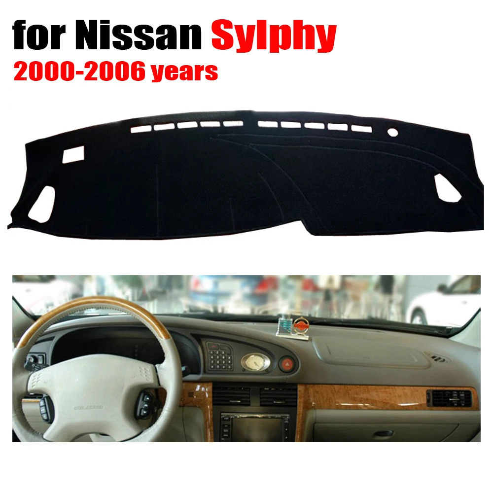 Car dashboard cover mat for Nissan Sylphy 2000 to 2006 years Left hand drive dashmat pad dash covers auto dashboard accessories
Car dashboard cover mat for Nissan Sylphy 2000 to 2006 years Left hand drive dashmat pad dash covers auto dashboard accessories