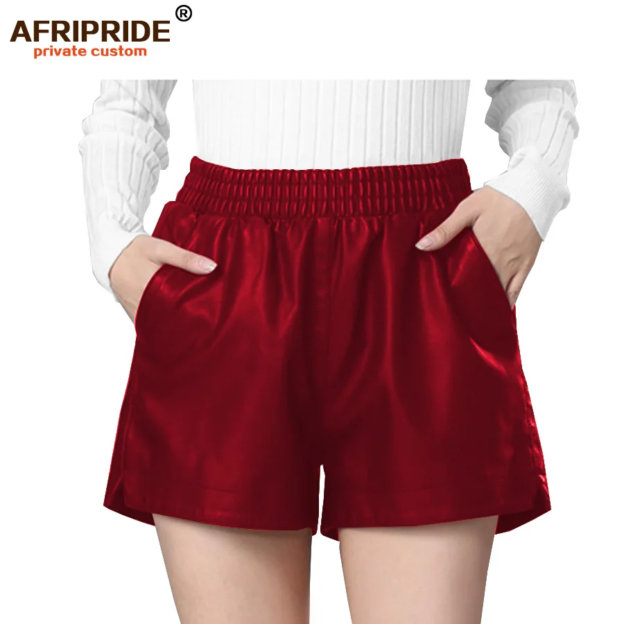 summer shorts for women AFRIPRIDE tailor made with elastic band on waist summer women Faux Fur shorts with pockets A1821004 
summer shorts for women AFRIPRIDE tailor made with elastic band on waist summer women Faux Fur shorts with pockets A1821004