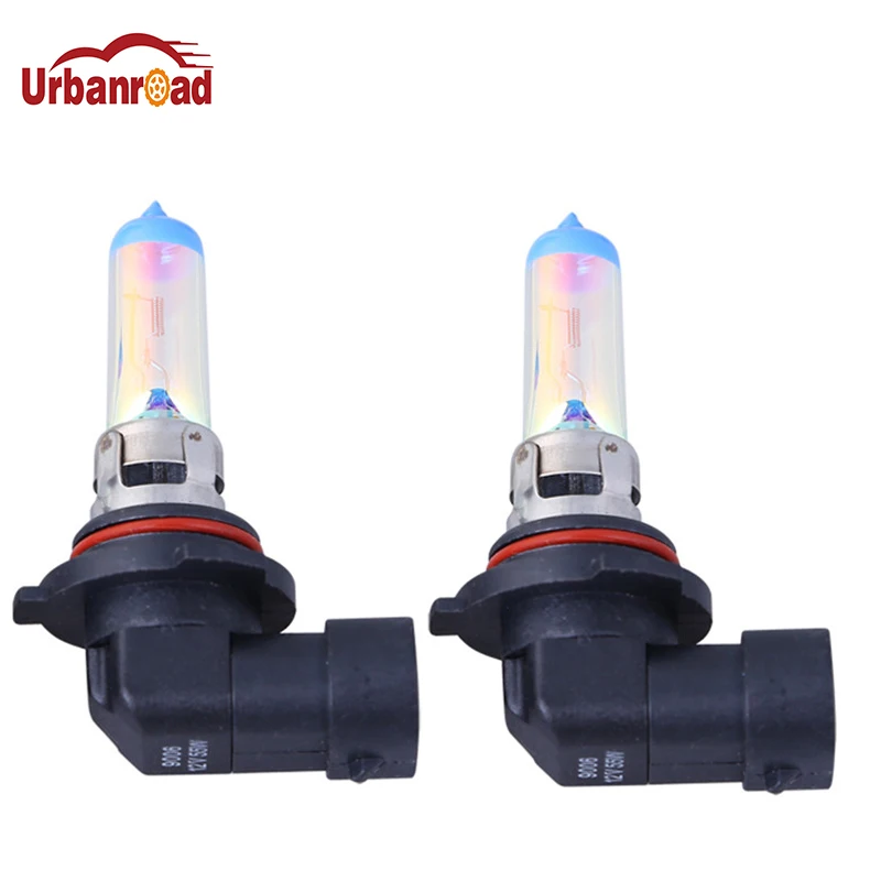 Urbanroad 2PCS Halogen Lamp HB4 9006(P22d) 12V/55W For Universal Replacement Rainbow Gold Color Headlight Fog Light
Urbanroad 2PCS Halogen Lamp HB4 9006(P22d) 12V/55W For Universal Replacement Rainbow Gold Color Headlight Fog Light