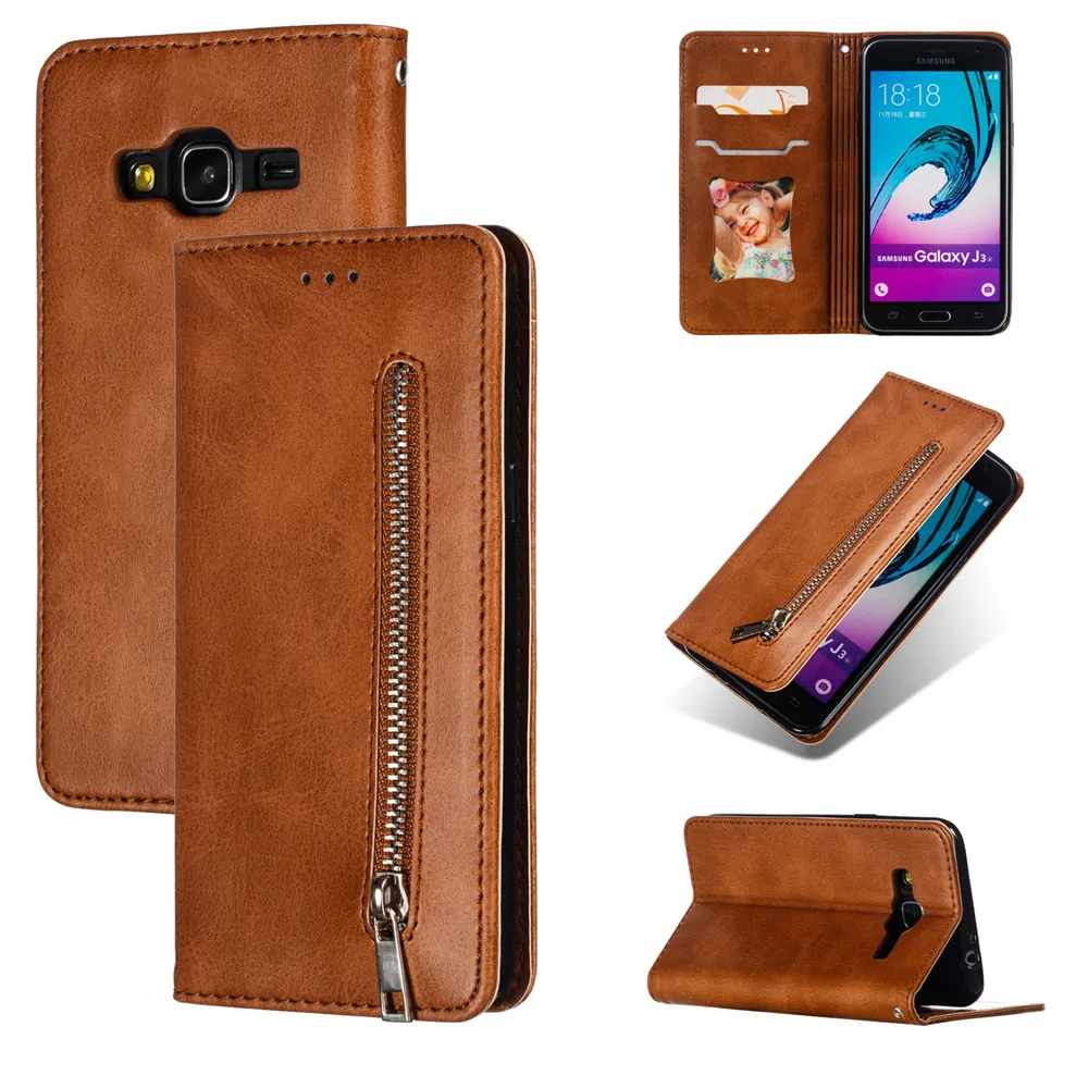 Phone Case sFor Samsung Galaxy J3 2016 Case Luxurry Zipper Flip Leather Wallet Cover For Galaxy J310 J3 2016 Case Cover Capa
Phone Case sFor Samsung Galaxy J3 2016 Case Luxurry Zipper Flip Leather Wallet Cover For Galaxy J310 J3 2016 Case Cover Capa