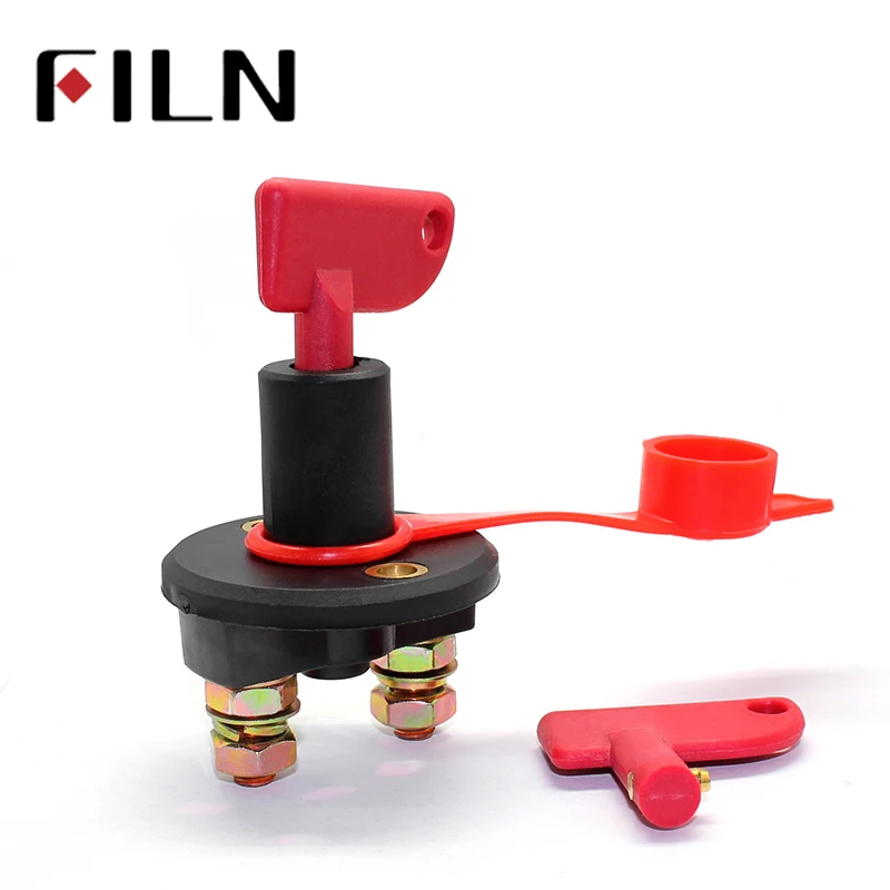 Boat Car Switch Battery Isolator Cut Off Power Kill Switch 400A 24V Heavy Duty with Key Waterproof Cover Battery Isolator Switch
Boat Car Switch Battery Isolator Cut Off Power Kill Switch 400A 24V Heavy Duty with Key Waterproof Cover Battery Isolator Switch