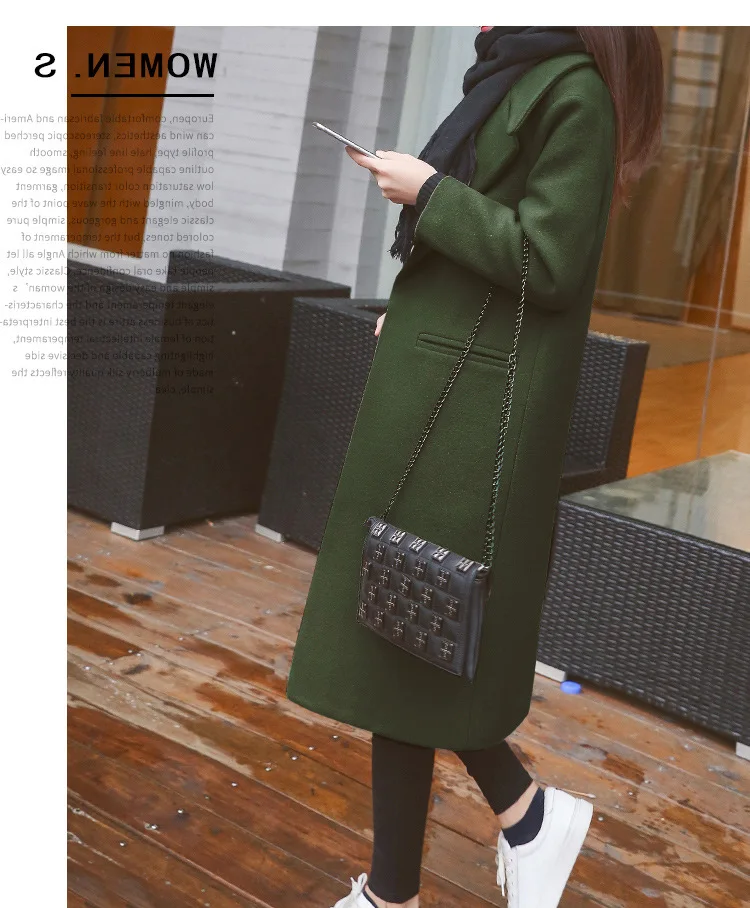 The new 2019 thickening in loose long cloth coat type female knee-high cocoon woolen cloth coat
The new 2019 thickening in loose long cloth coat type female knee-high cocoon woolen cloth coat