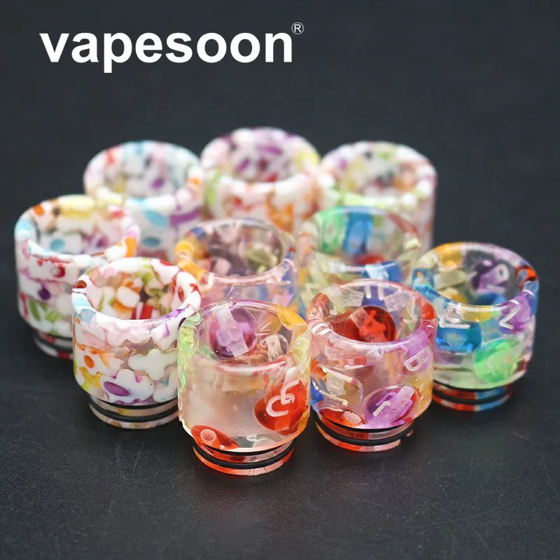Authentic VapeSoon 810 Colorful Resin Drip Tip For TFV12 Prince TFV8 BIG BABY Stick V8 TFV12 Prince IJUST 3 etc
Authentic VapeSoon 810 Colorful Resin Drip Tip For TFV12 Prince TFV8 BIG BABY Stick V8 TFV12 Prince IJUST 3 etc