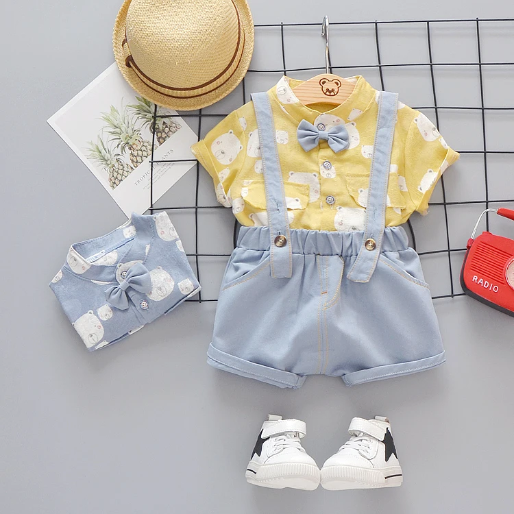 NEW Fashion Children Boys Girls Infant Clothes Cartoon Bear T-Shirt Strap Shorts 2pcs/Sets Toddler Cotton Clothing Tracksuit SET
NEW Fashion Children Boys Girls Infant Clothes Cartoon Bear T-Shirt Strap Shorts 2pcs/Sets Toddler Cotton Clothing Tracksuit SET
