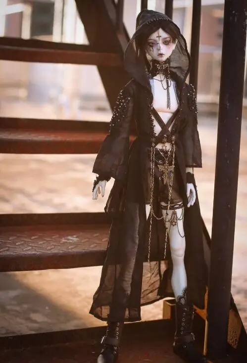 Accept custom European style Black wizard Suit BJD Uncle 1/3 1/4 MSD SD SSDF ID Doll Clothes
Accept custom European style Black wizard Suit BJD Uncle 1/3 1/4 MSD SD SSDF ID Doll Clothes