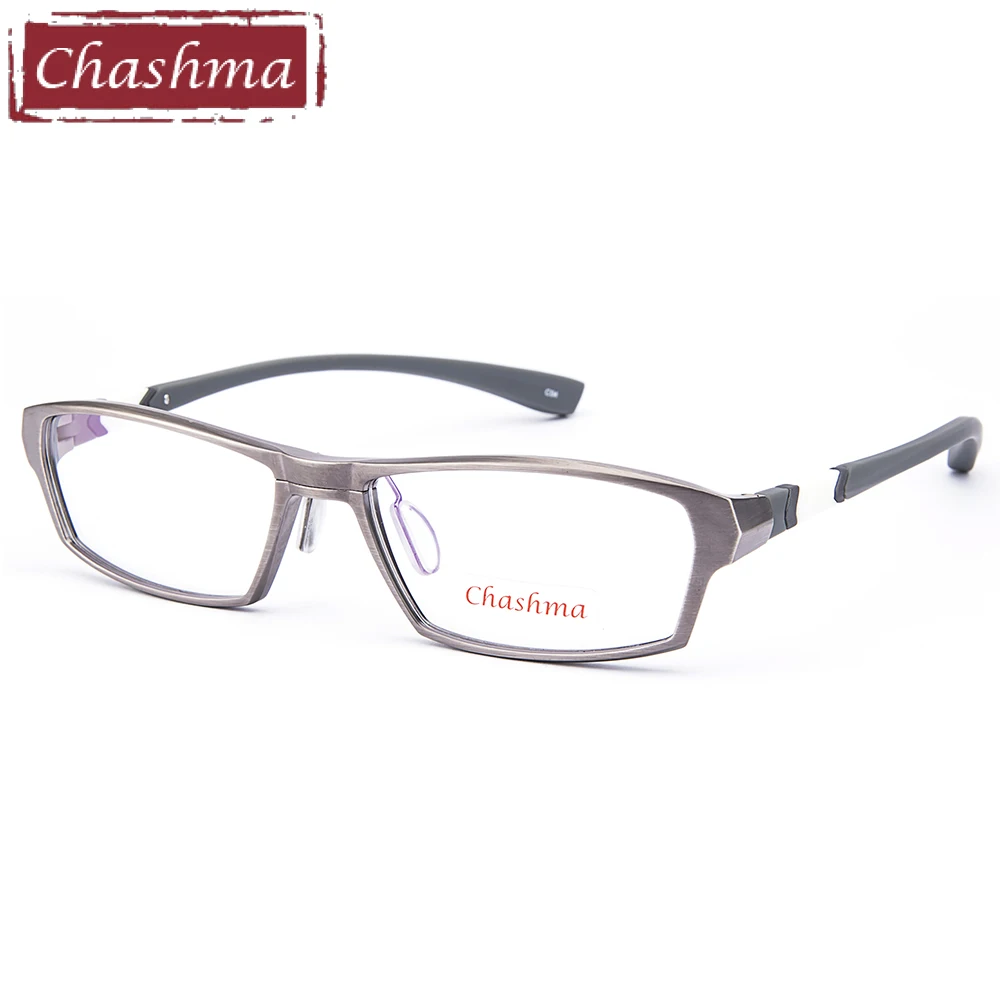 Мужские очки в титановой оправе Chashma, Брендовые спортивные очки с резиновыми дужками, оптические оправы с полной оправой для мужчин
Мужские очки в титановой оправе Chashma, Брендовые спортивные очки с резиновыми дужками, оптические оправы с полной оправой для мужчин