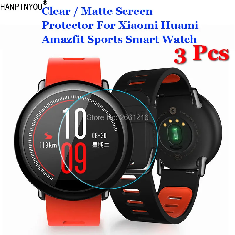 3 шт./лот для умных часов Xiaomi Huami Amazfit Sports HD Прозрачная/Антибликовая матовая защита для экрана от царапин защитная пленка
3 шт./лот для умных часов Xiaomi Huami Amazfit Sports HD Прозрачная/Антибликовая матовая защита для экрана от царапин защитная пленка